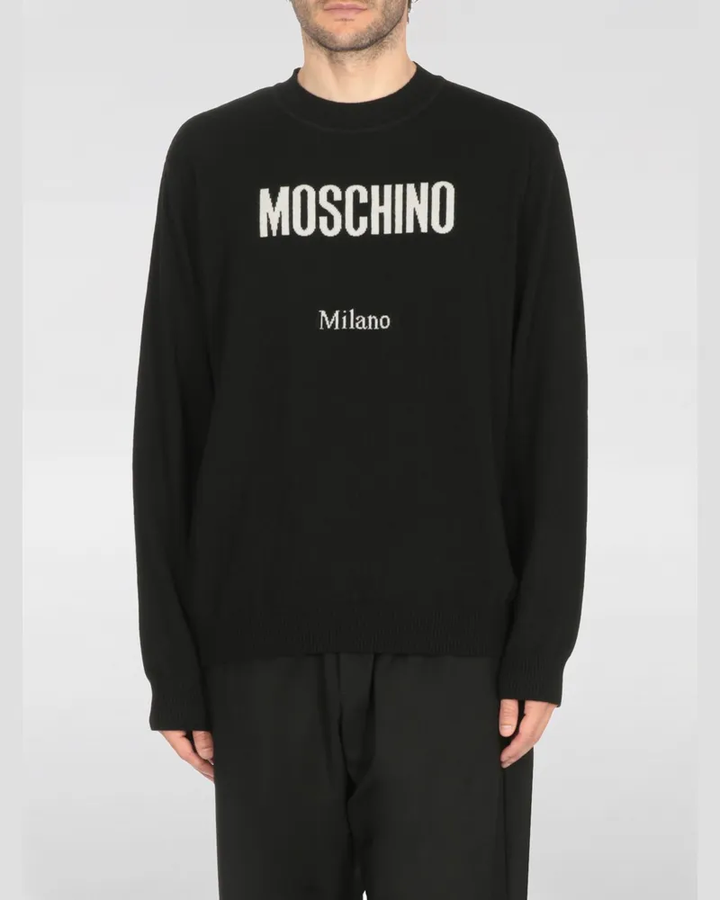 Moschino Pullover herren Schwarz