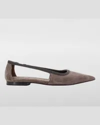 Brunello Cucinelli Ballerinas Grau