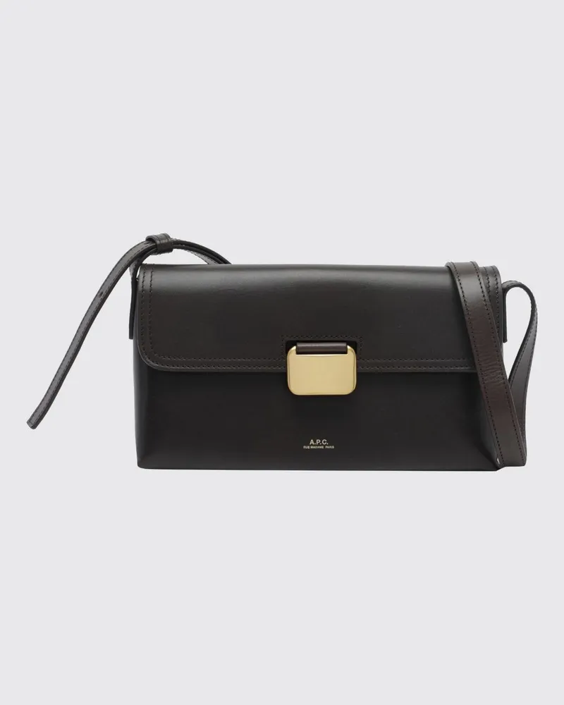 A.P.C. Schultertasche damen Braun