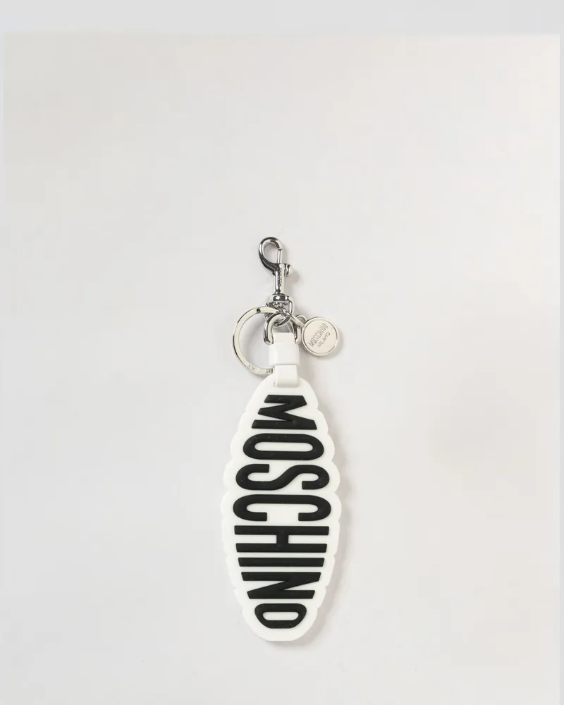 Moschino Schlüsselanhänger damen Weiß