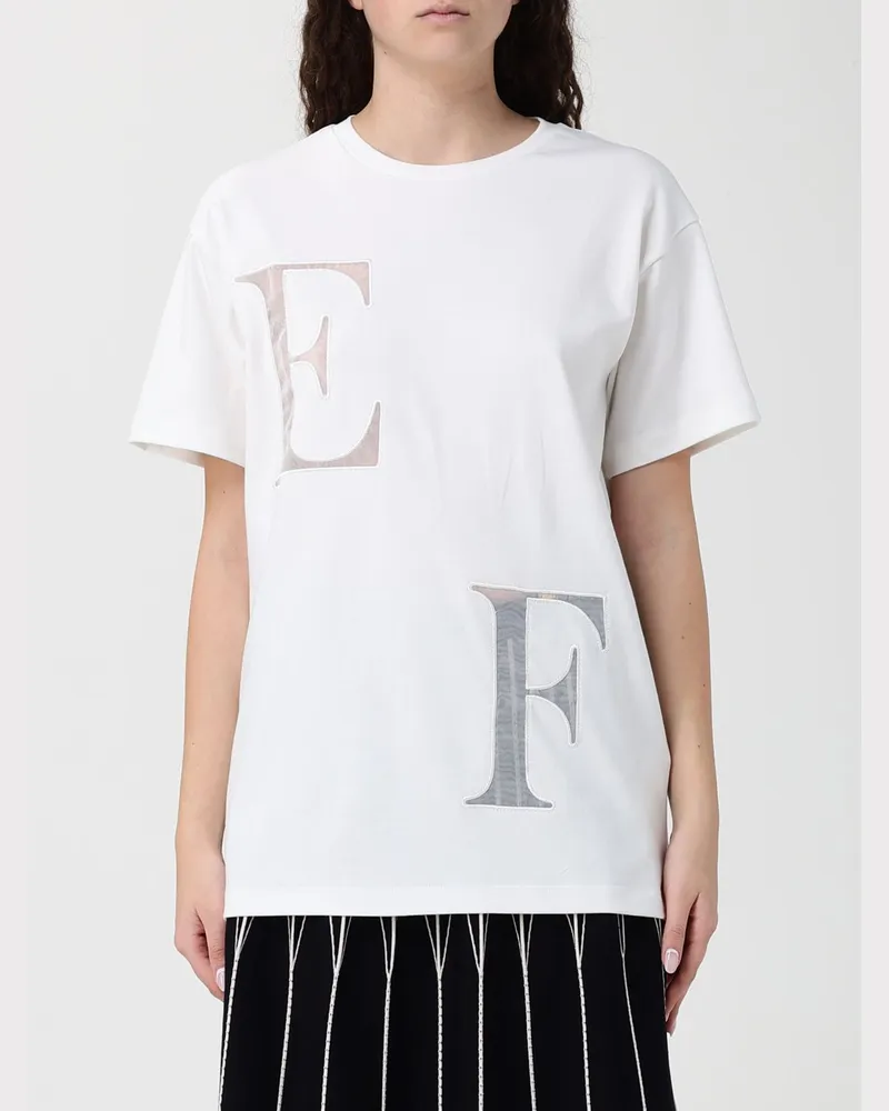Elisabetta Franchi T-shirt damen Weiß