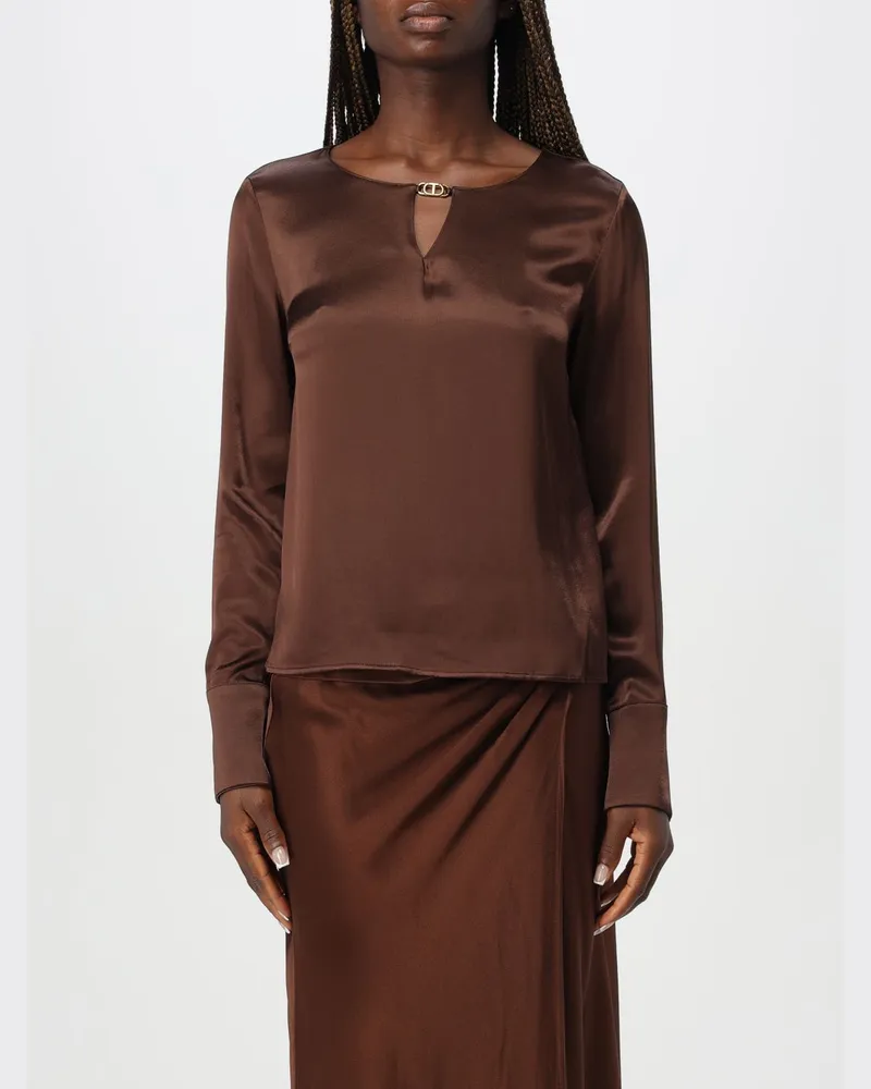 Twin-Set Top damen Braun