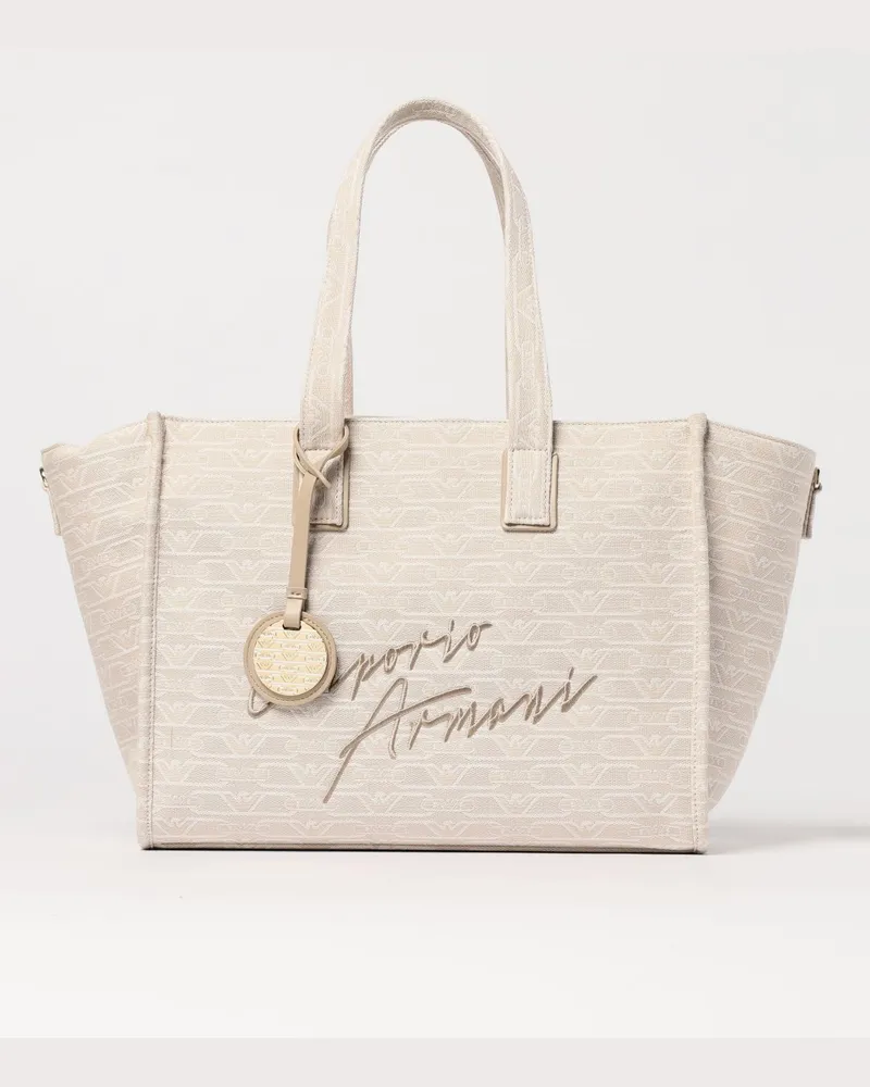 Emporio Armani Schultertasche damen Natural