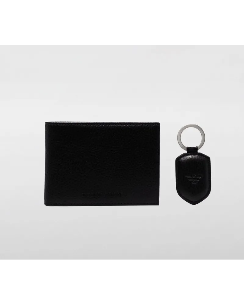 Emporio Armani Portmonnaie herren Schwarz