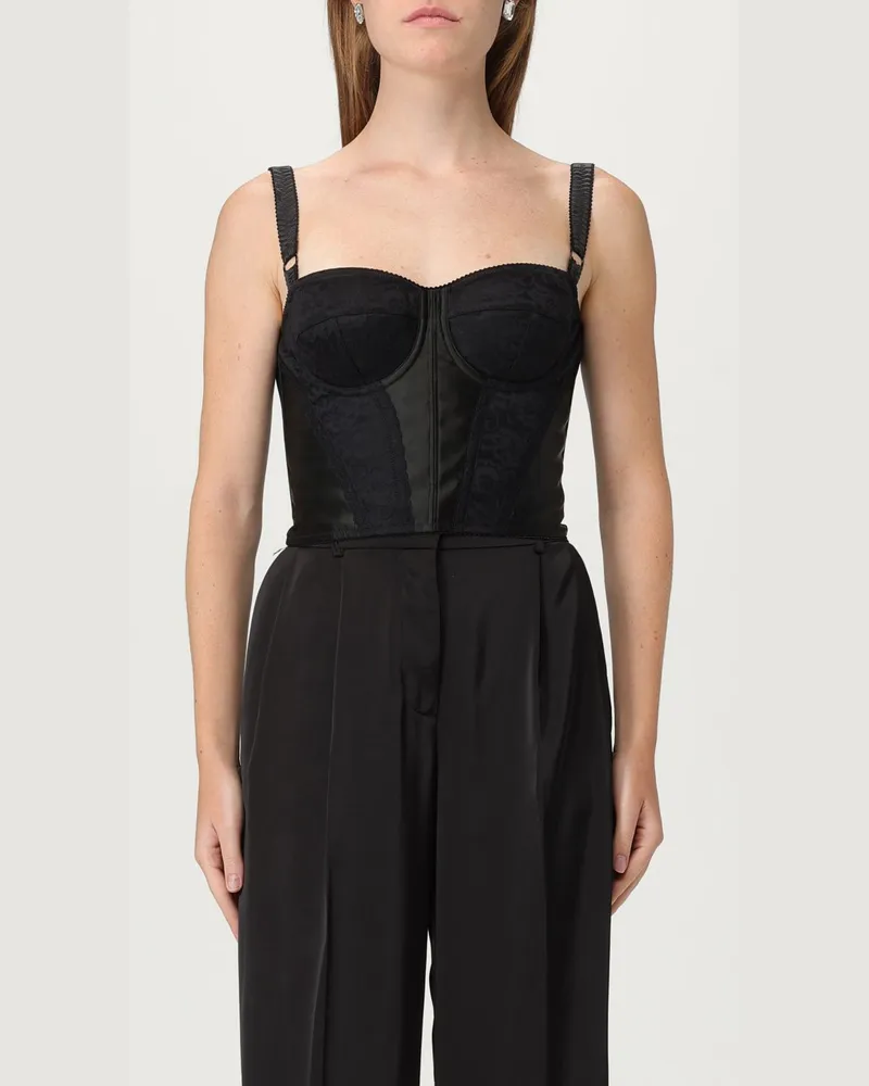 Dolce & Gabbana T-shirt damen Dolce & Gabbana Schwarz