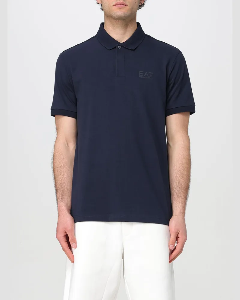 EA7 Polo herren Blau