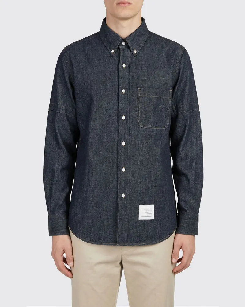 Thom Browne Hemd herren Blau