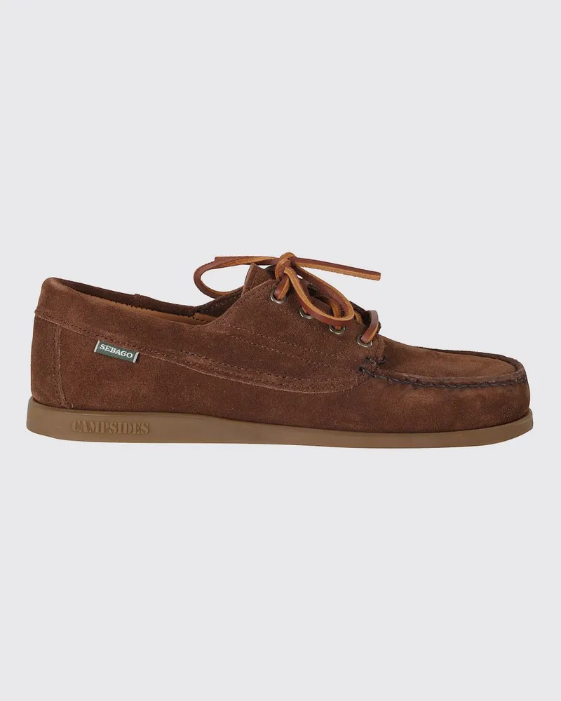 Sebago Askook Wildleder-Bootsslipper Braun