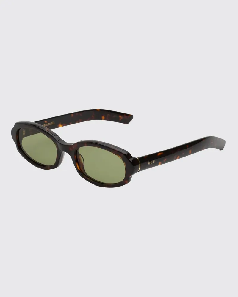 RETROSUPERFUTURE Ovale Esatto Sonnenbrille von aus Schildpatt-Acetat Braun