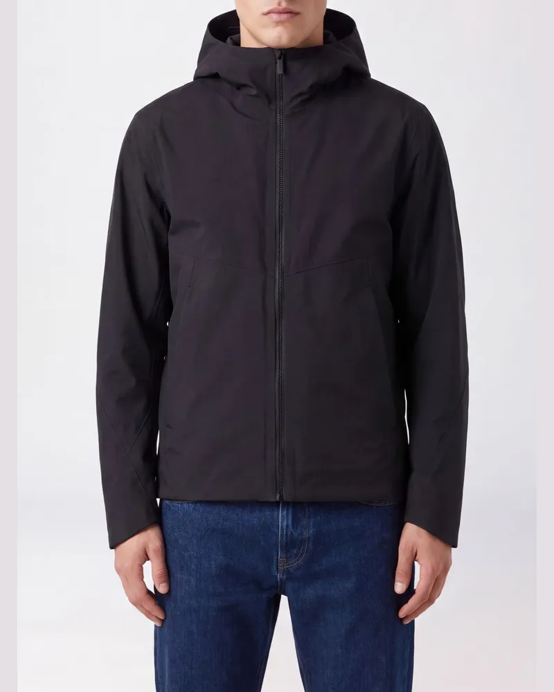 Arc'teryx Arris Kapuzen-Windbreakerjacke von aus Gore-Tex Schwarz