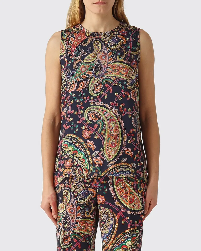 Etro Top damen Navy