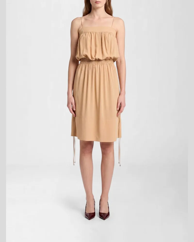 Saint Laurent Kleid damen Beige