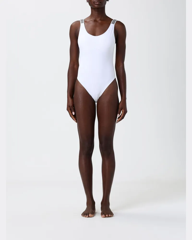 Brunello Cucinelli Bademode damen Weiß