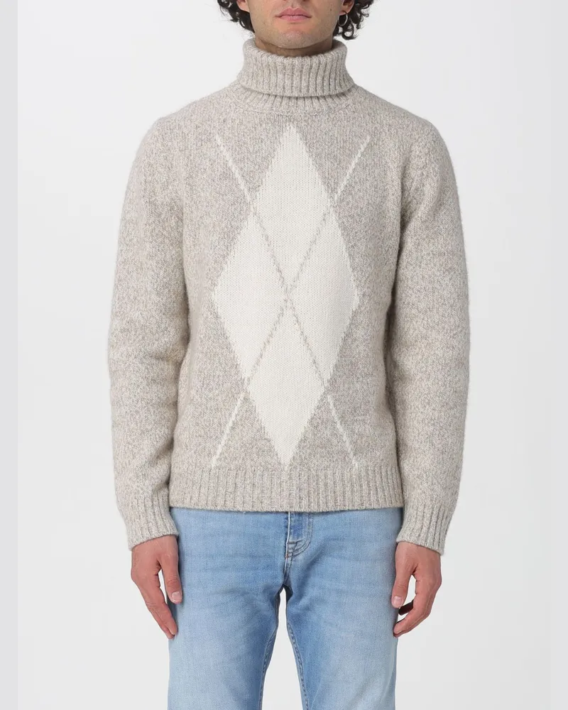 Eleventy Pullover herren Sand