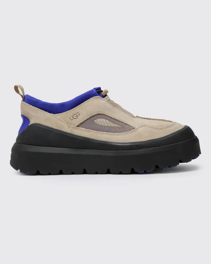 UGG Heritage Utility Axoid Sneaker aus Wildleder und Mesh Sand