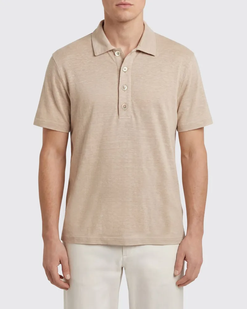 Eleventy Polo herren Beige