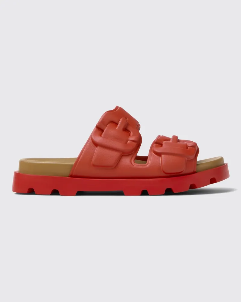 Camper Flache sandalen damen Rot