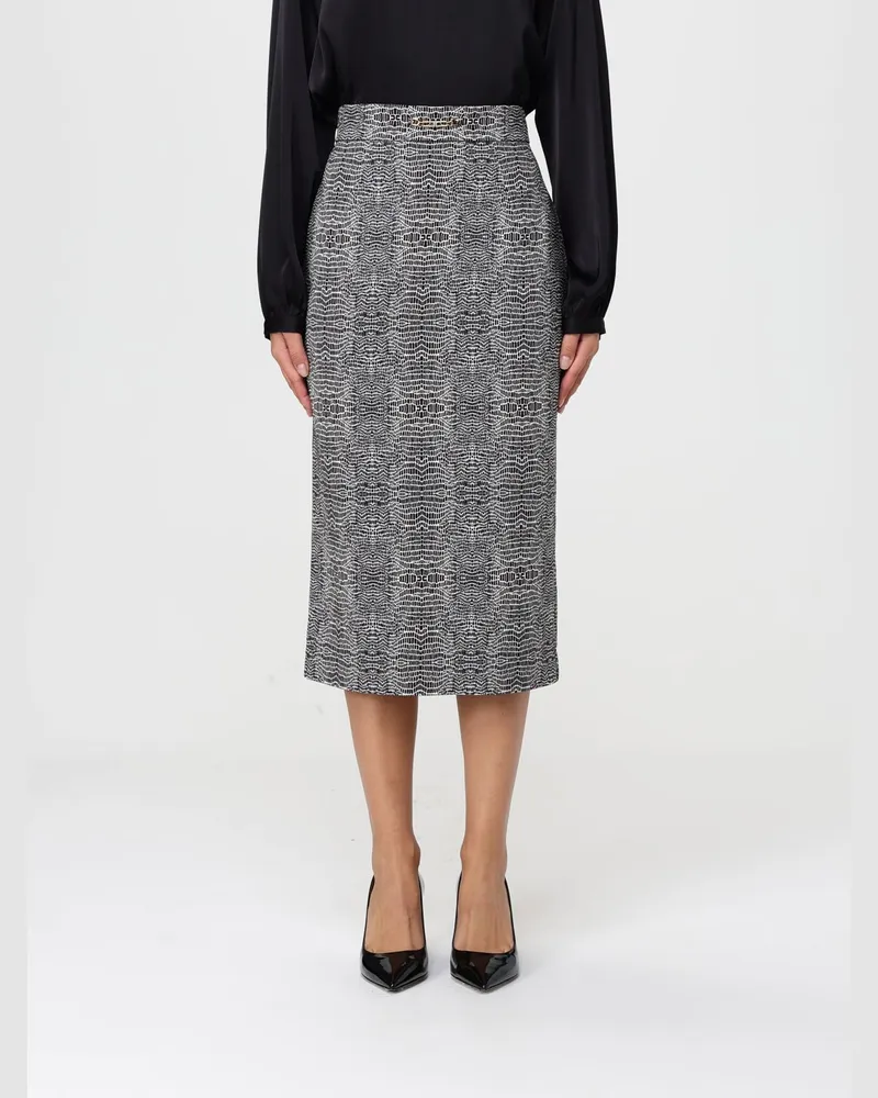 Elisabetta Franchi Rock damen Schwarz