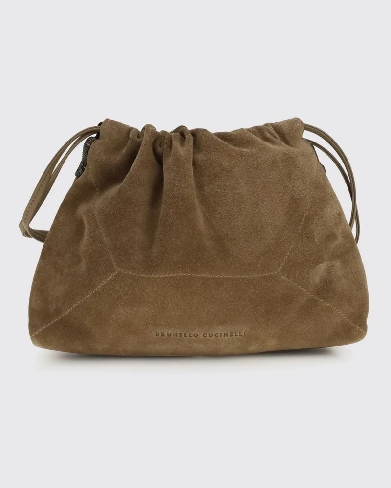 Brunello Cucinelli Schultertasche damen Schwarz