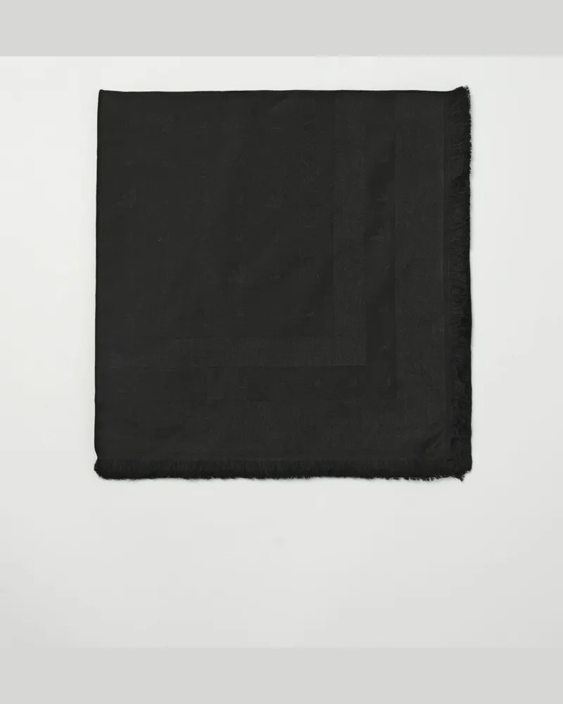 Emporio Armani Schal herren Schwarz