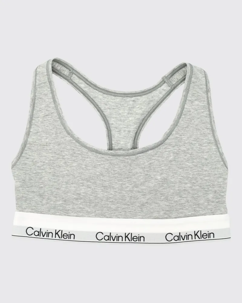 Calvin Klein Sport-BH mit Logo Grau