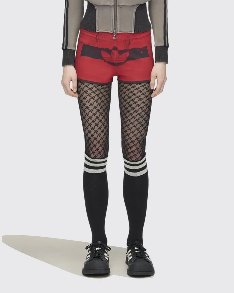 adidas Zweiteiliges Set aus recyceltem Funktionsstoff mit Logo Rot