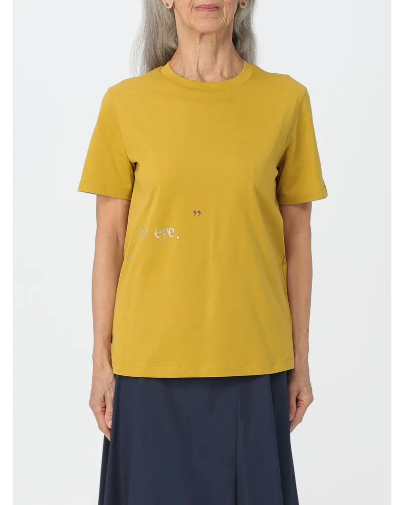 Max Mara T-shirt damen Max Mara Gelb