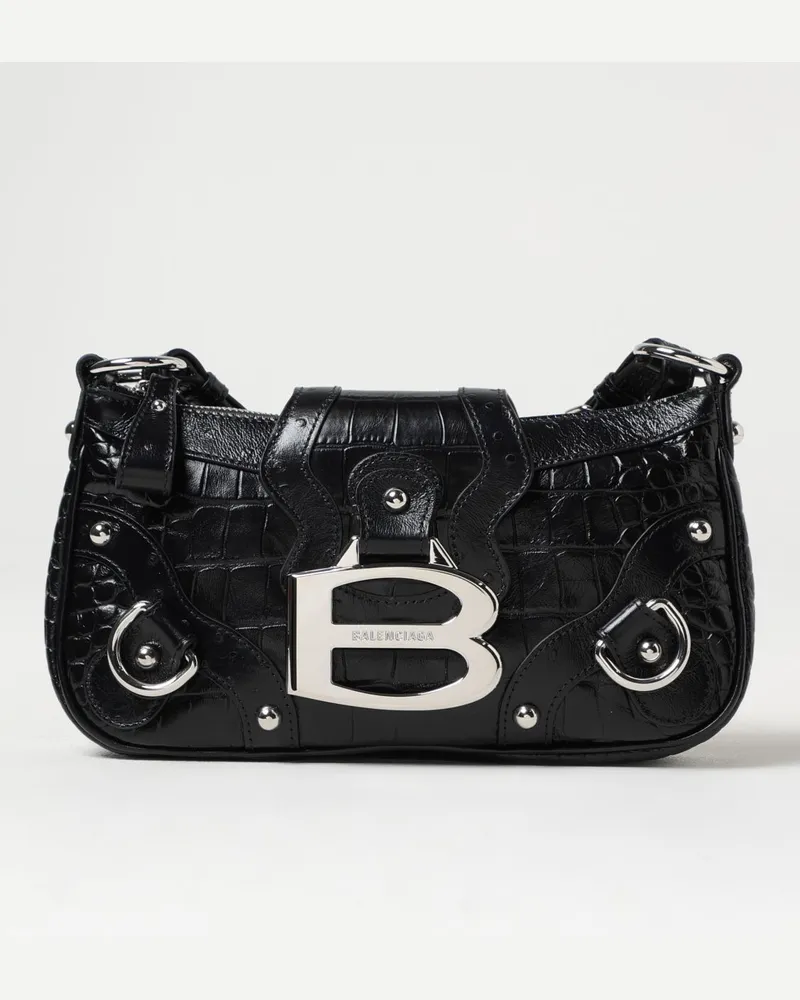 Balenciaga Schultertasche damen Schwarz