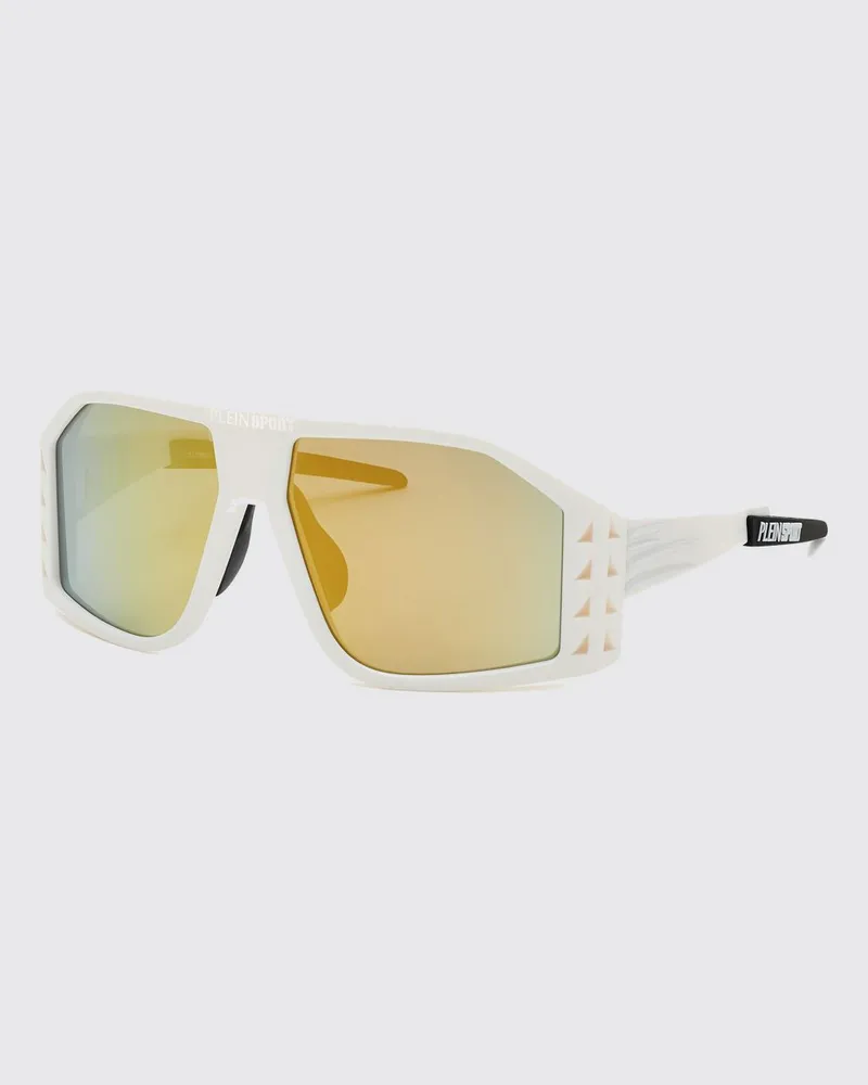 Philipp Plein Sonnenbrille The Wave Gen X.02 aus Acetat Weiß