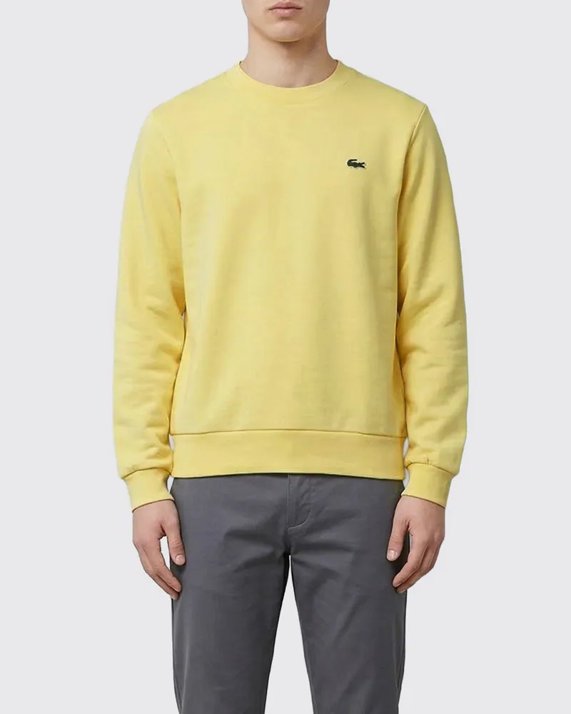 Lacoste Sweatshirt herren Gelb