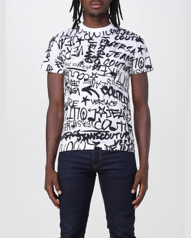 Versace Jeans T-shirt herren Weiß