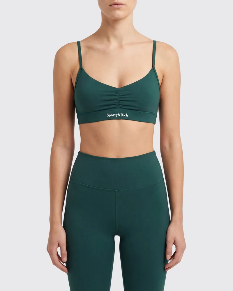 SPORTY & RICH Top damen Sporty & Rich Grün
