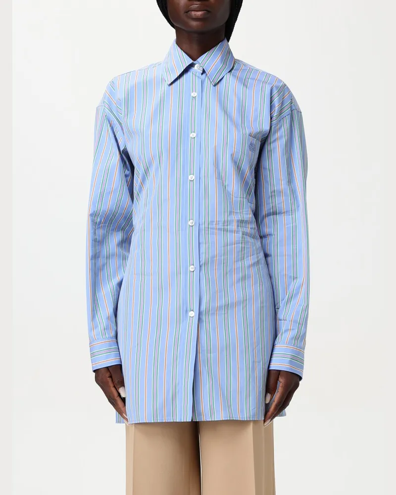Etro Hemdbluse damen Hellblau