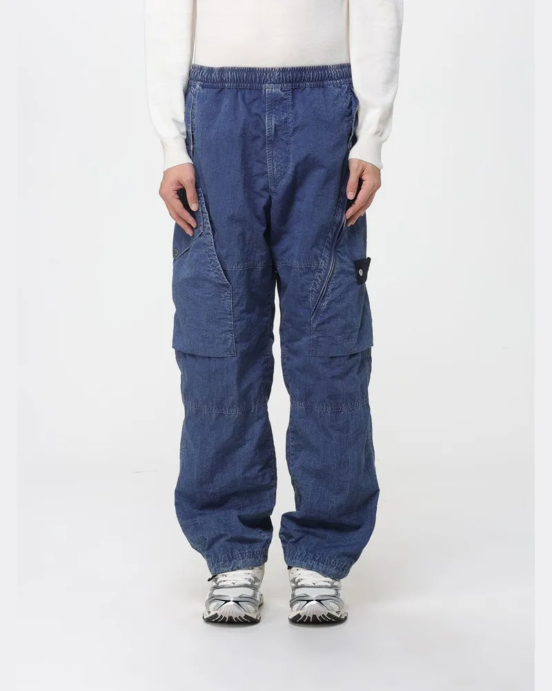 Stone Island Hose herren Denim