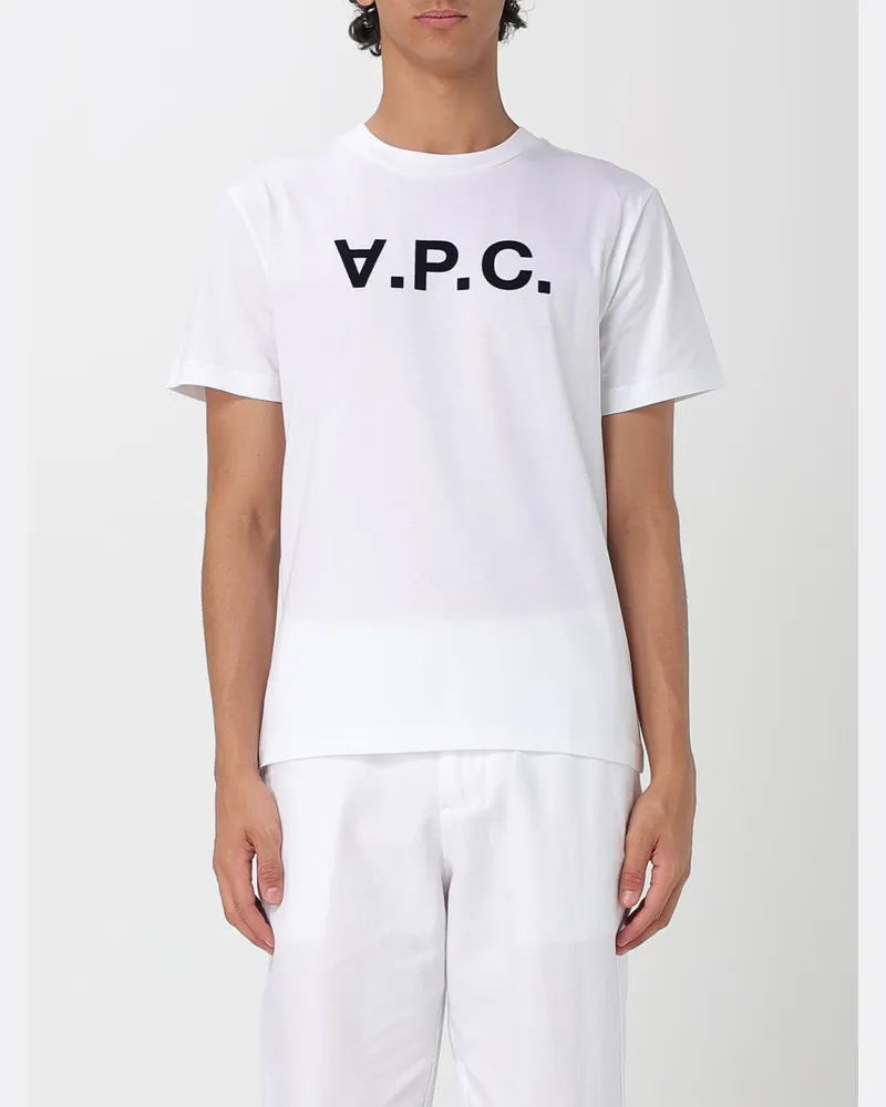 A.P.C. T-shirt herren Weiß