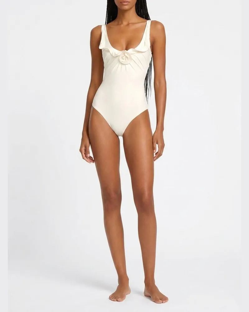 Magda Butrym Bademode damen Ivory