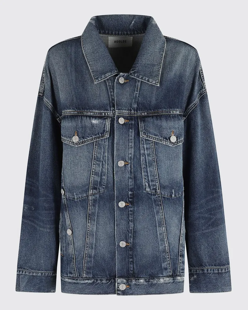 AGOLDE Jacke damen Blau