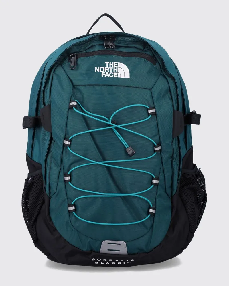 The North Face Borealis Classic Rucksack aus Nylon mit gesticktem Logo und Laptopfach Grün