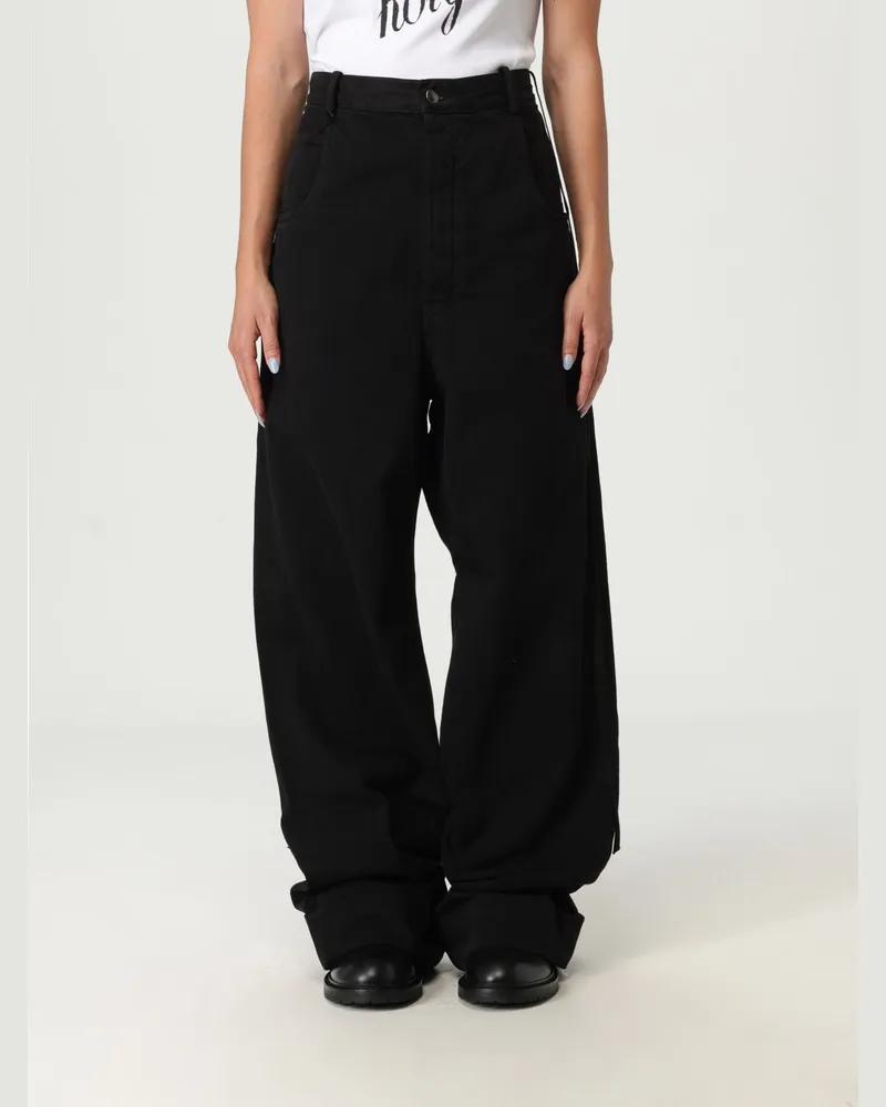 Ann Demeulemeester Jeans damen Schwarz