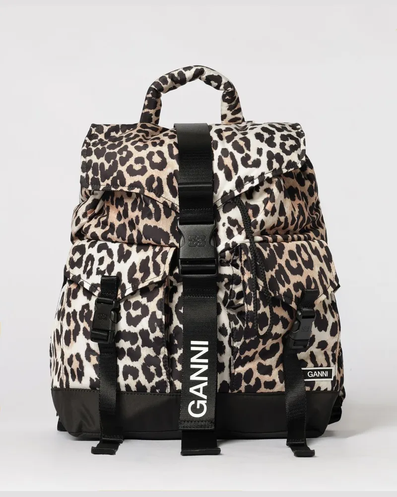 Ganni Rucksack damen Braun