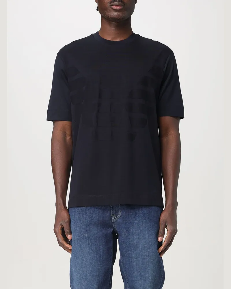 Emporio Armani T-shirt herren Blau