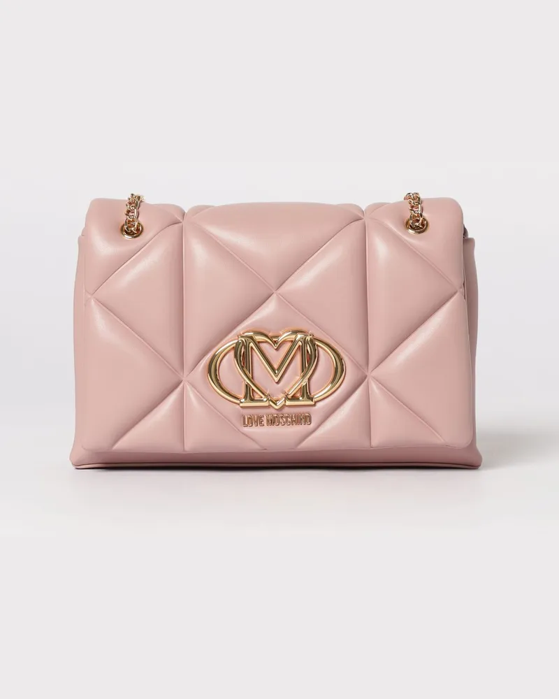Moschino Schultertasche damen Pink