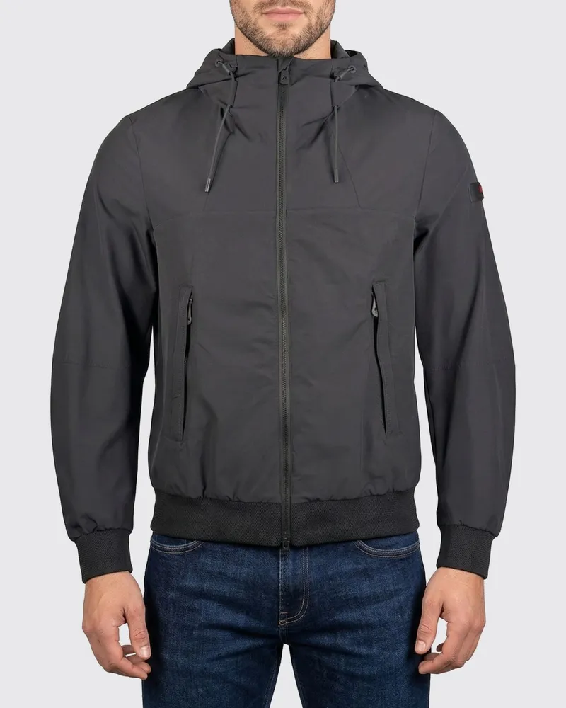 Peuterey Mantel herren Schwarz