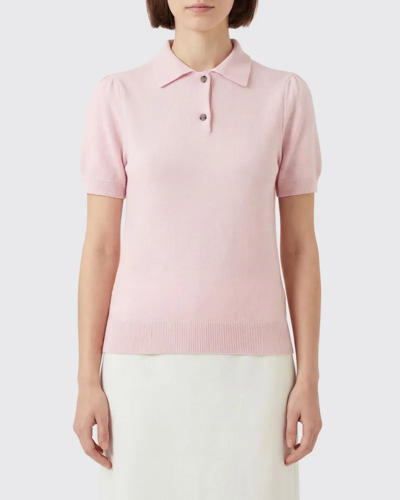 ALLUDE T-shirt herren Pink