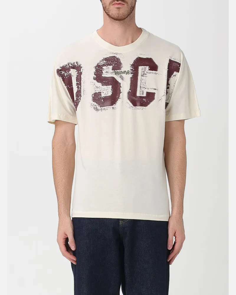 DISCLAIMER T-shirt herren Milch