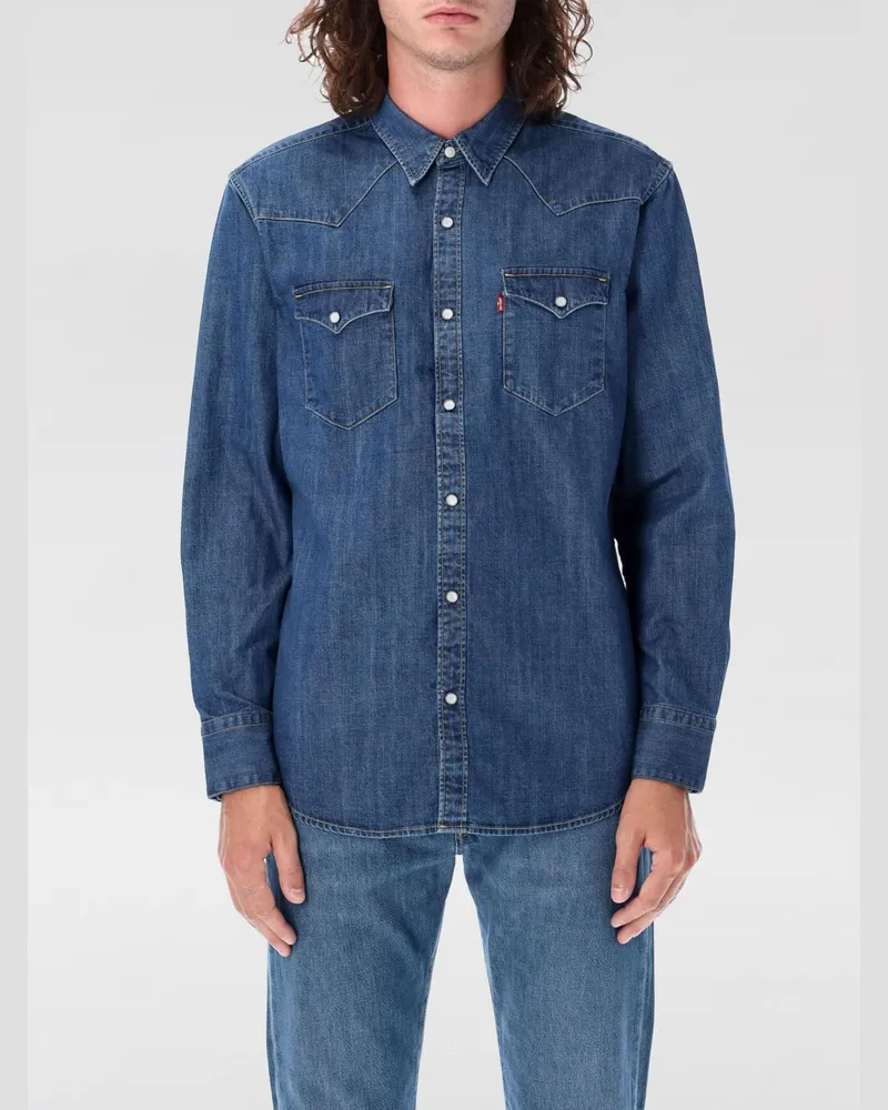 Levi's T-shirt herren Blau