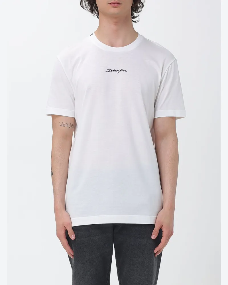 Dolce & Gabbana T-shirt herren Dolce & Gabbana Weiß