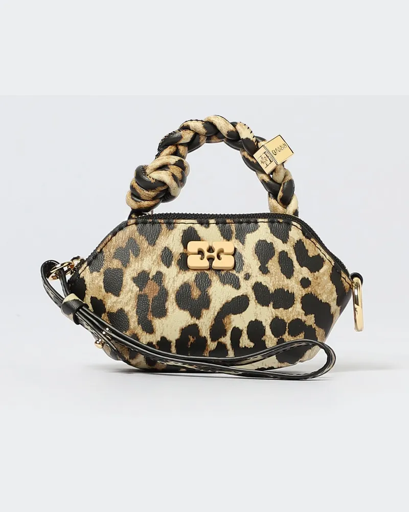 Ganni Schultertasche damen Braun