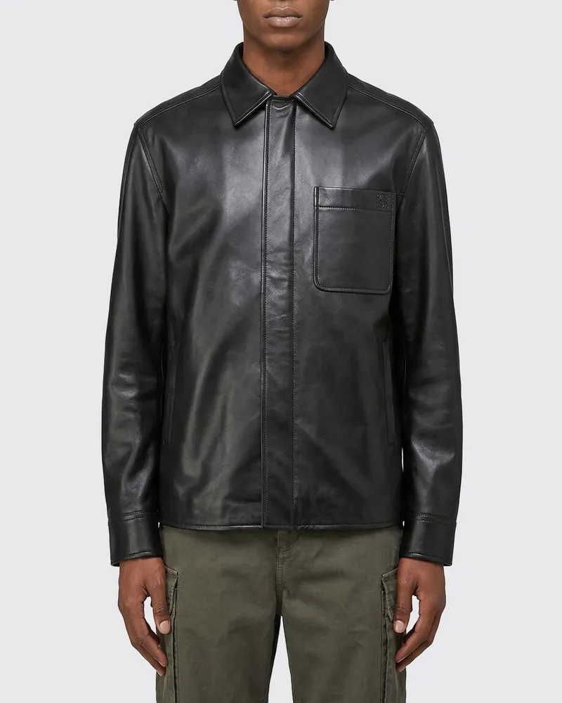 Loewe Hemd herren Schwarz