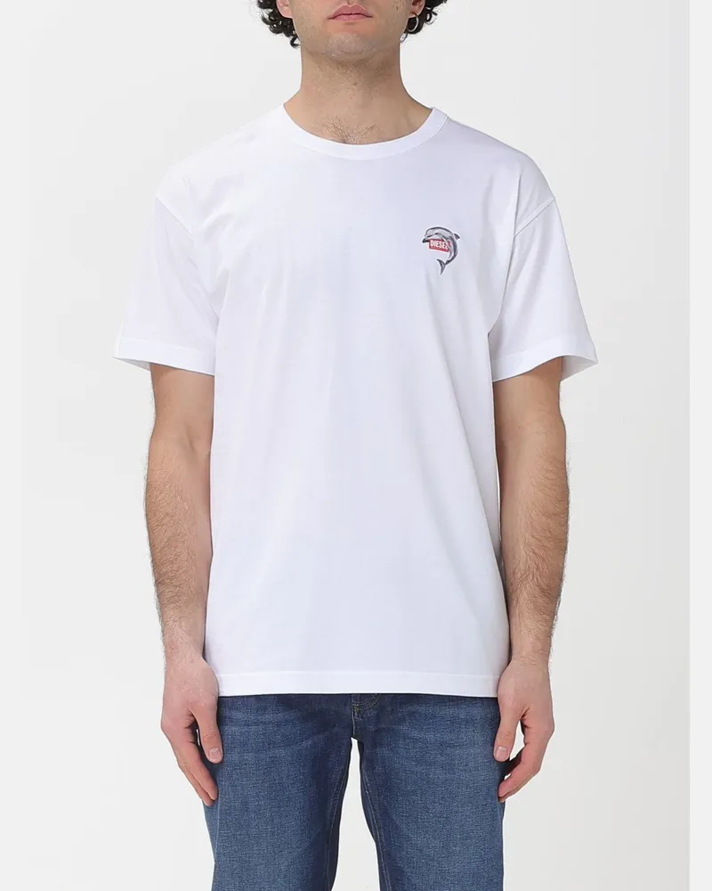 Diesel T-shirt herren Weiß